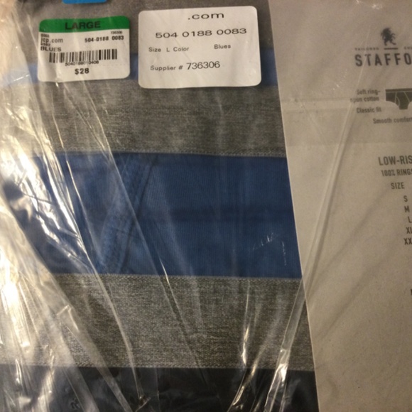 Last package of Stafford LowRise Briefs … new in package - Picture 3 of 8